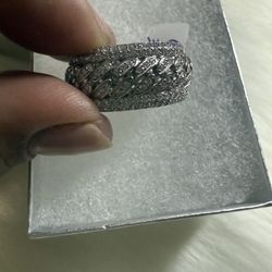 925 Silver Men’s Ring Size 10