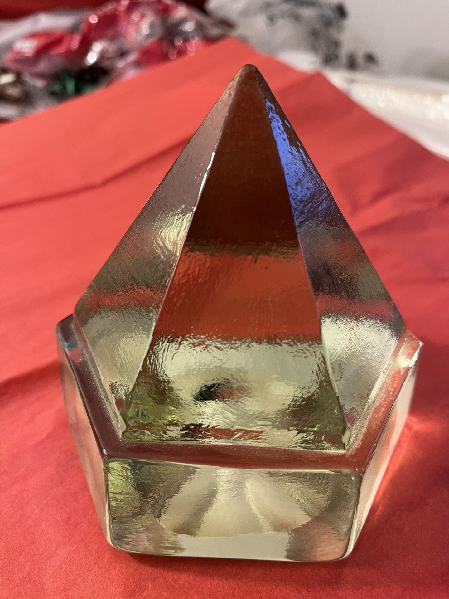 Antique 19th Century Solid Large Glass Ship’s Deck Prism