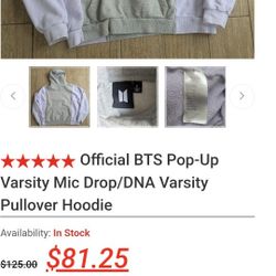 Bts K-pop Mic Drop Sweater