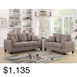 Beautiful Sofa and Love seat set
