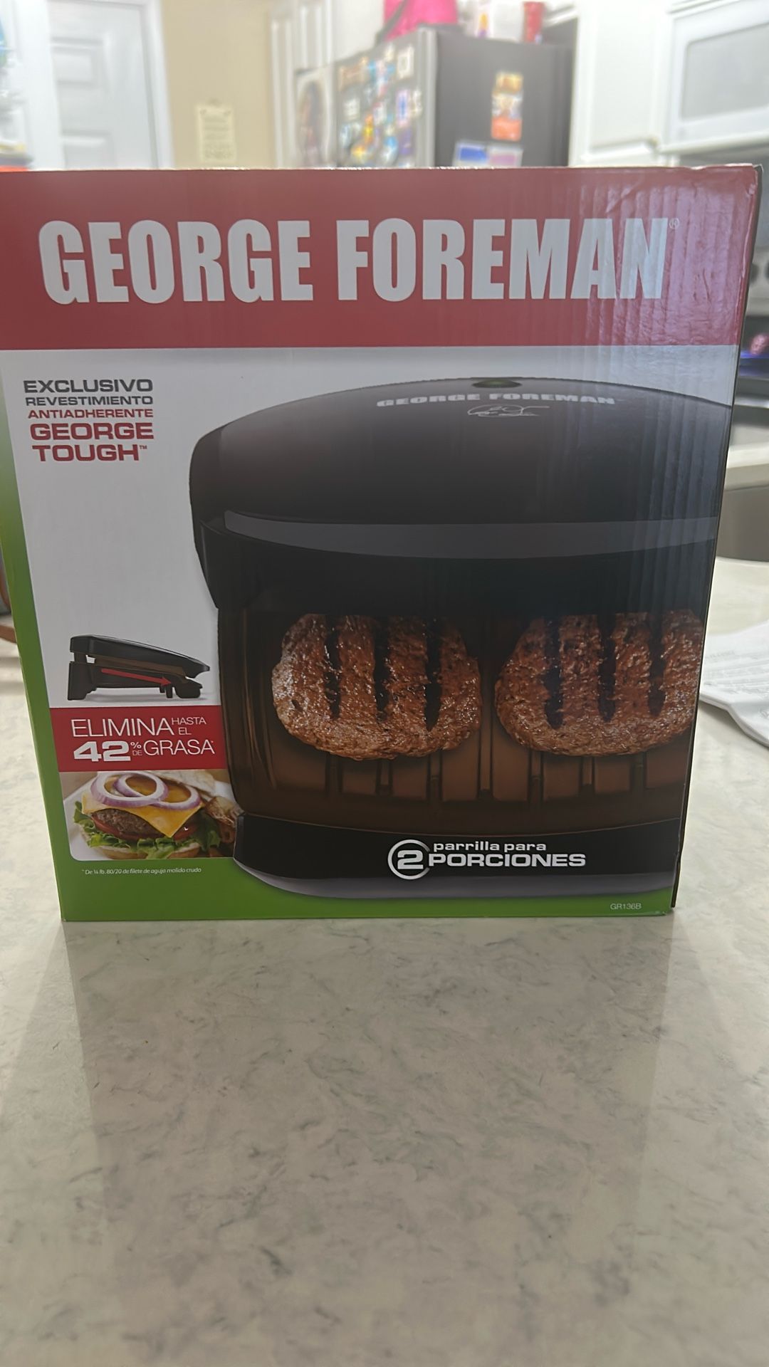 George Foreman. grill Unopened box