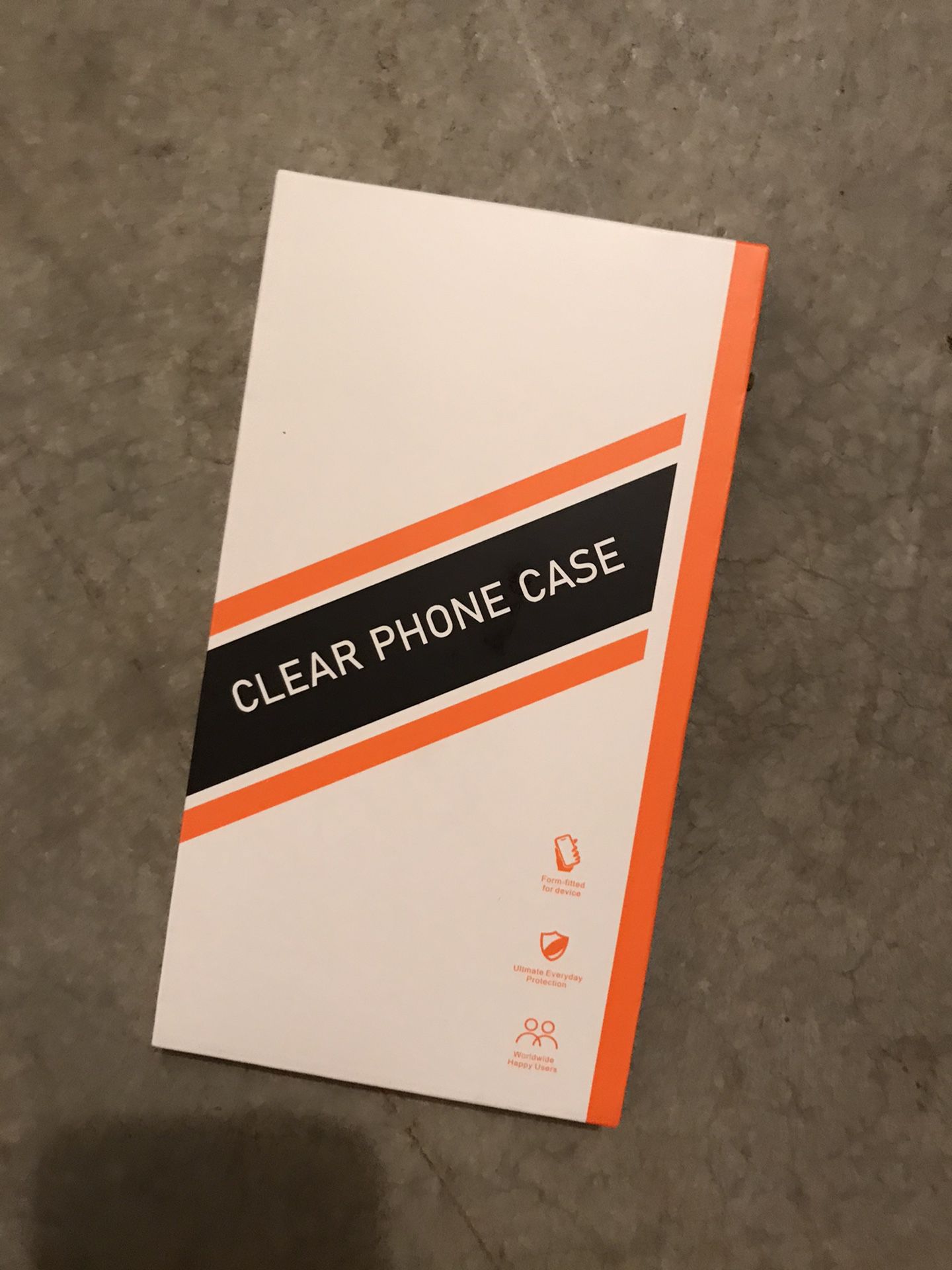Iphone 12/pro 12 clear case