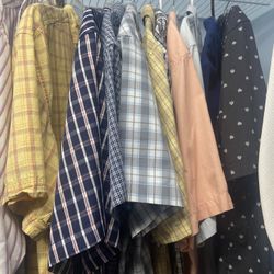 Ten L Short Sleeve Cotton Shirts