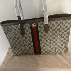 Women’s Luxury Brown Gucci Tote Bag