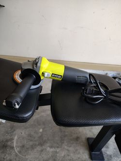 Ryobi 5.5 Amp Corded 4-1/2 in. Angle Grinder/ WORKING AS-IS/ READ DESCRIPTION 👇