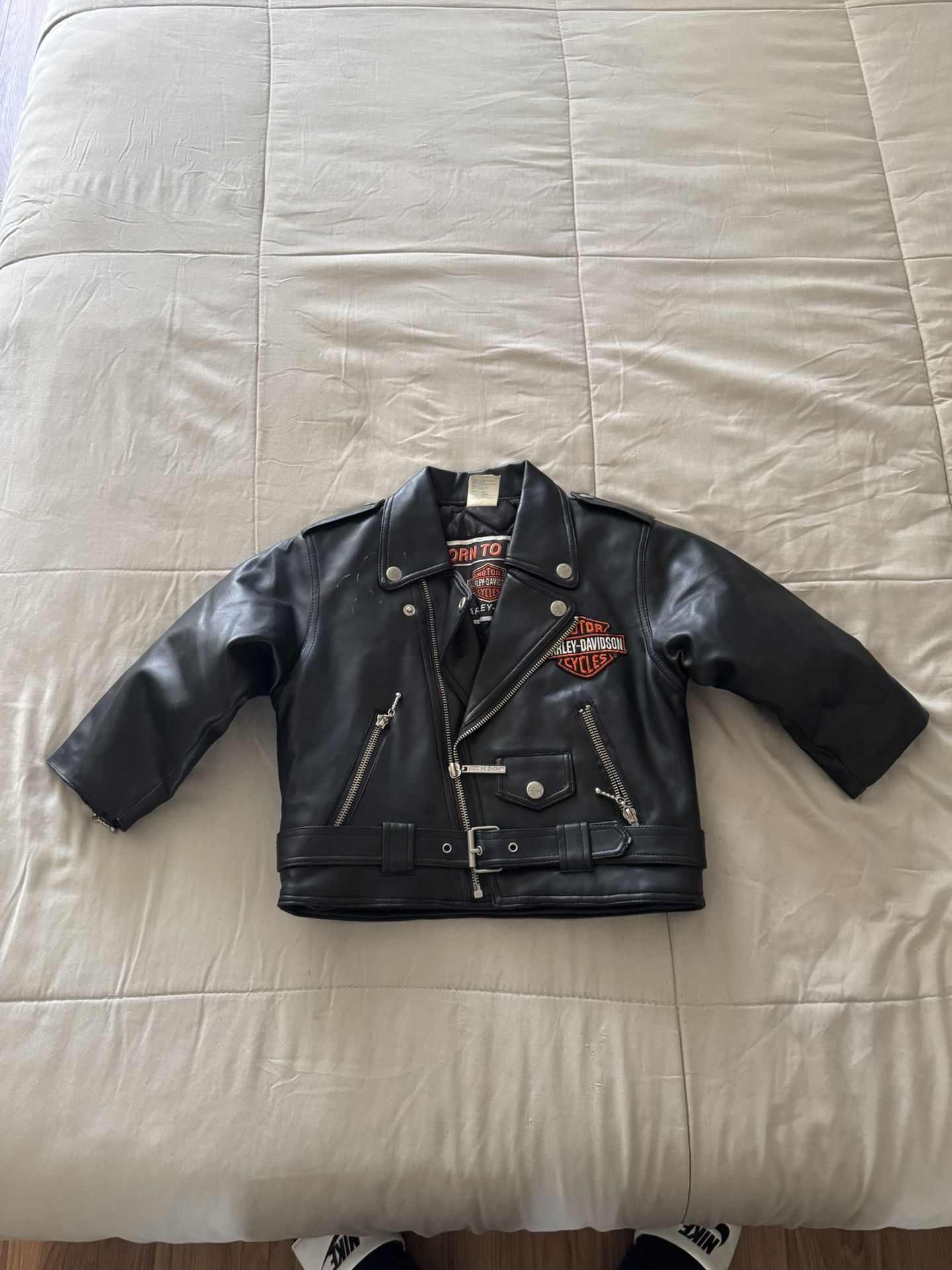 Kids Harley Davidson Leather Jacket