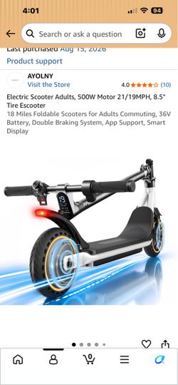 Brand new electric scooter