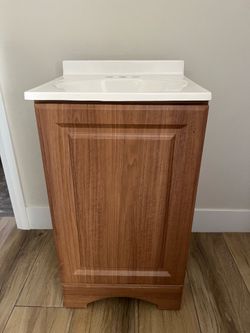 18 inch bathroom cabinet