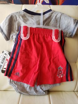 18 Month ANGLES ONESIE W SHORTS 