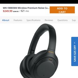 NEW WH-1000XM4 Sony Headphones