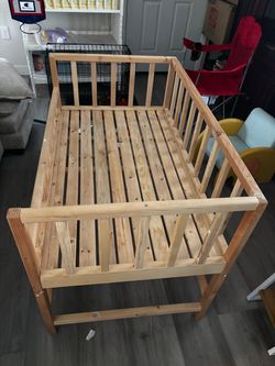 Toddler Wooden Bed Frame