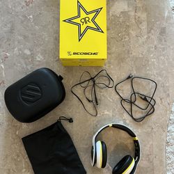 Rockstar Energy X Scosche Bluetooth Headphones