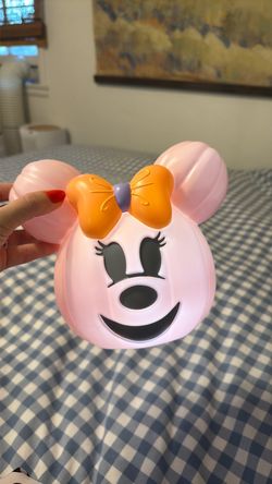 Minnie Mouse Halloween Pumpkin Bucket
