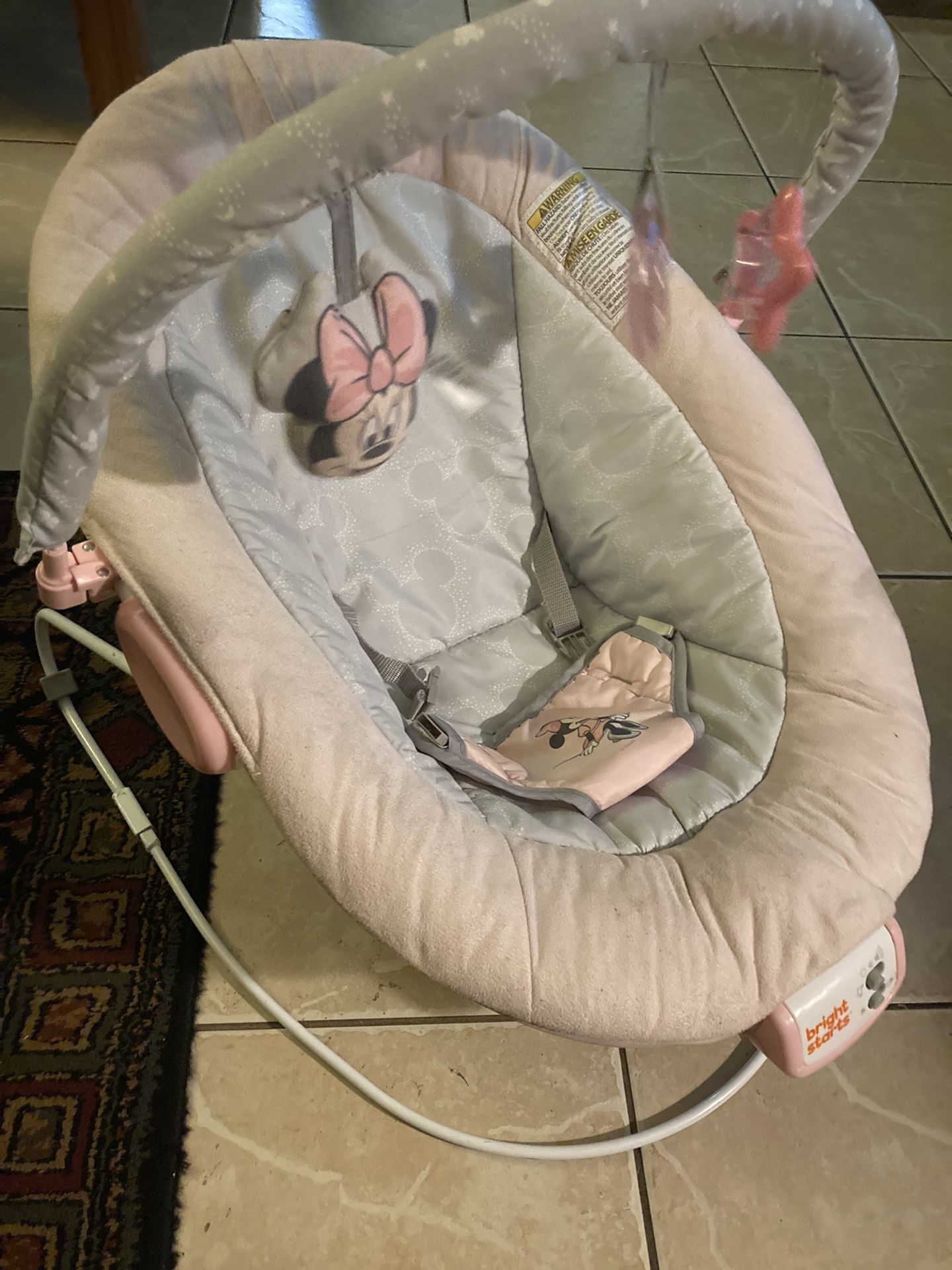 Vibrating And Singing Baby Bouncer