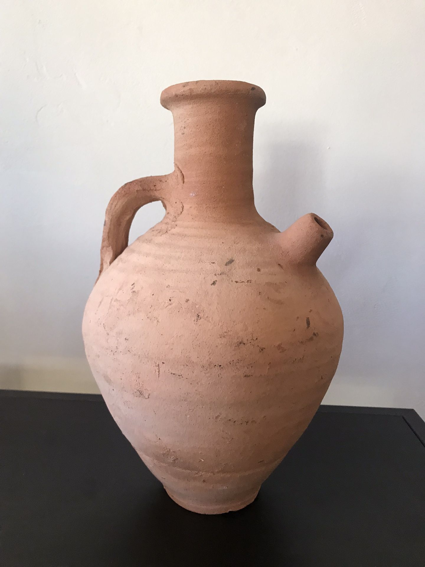 VINTAGE Handmade Terracotta Water Jug