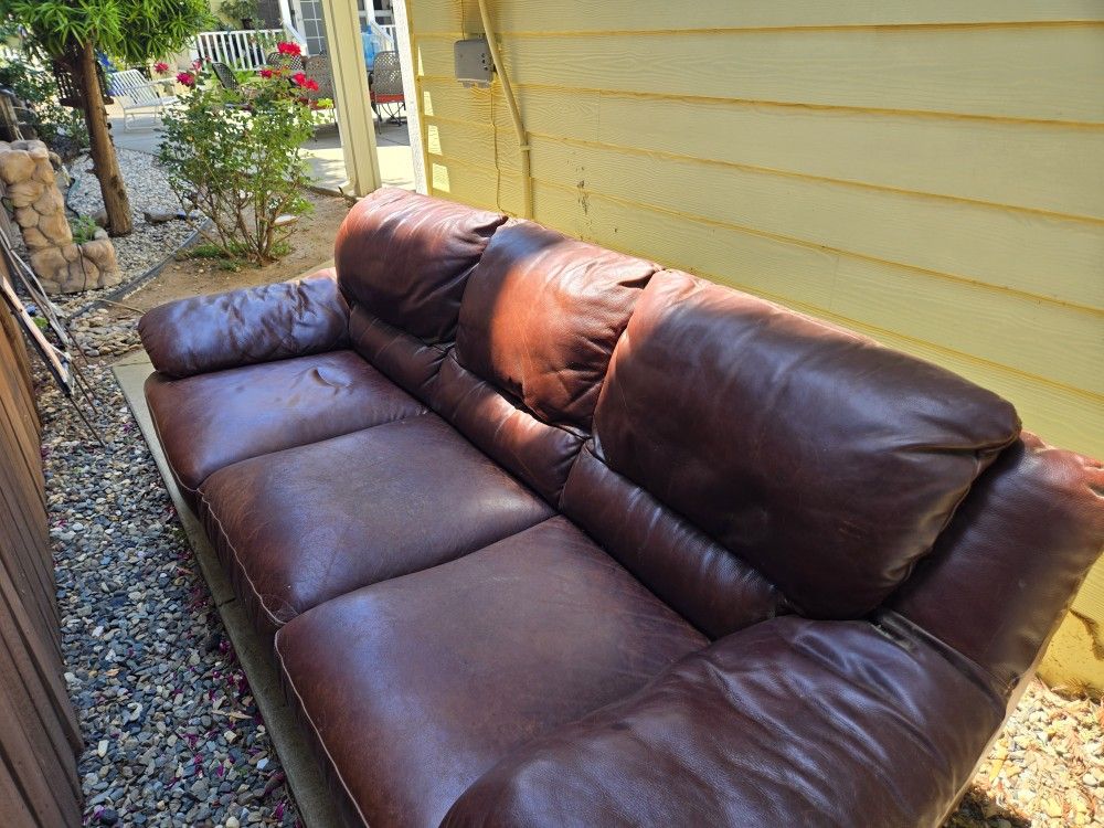 Leather Couch