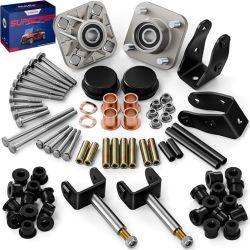 SUPGCPER Club Car Precedent Deluxe Repair Kit, Golf Cart Front End Repair Kit for Club Car Precedent 2004-UP, Club Car Rebuild Kit Front Wheel Hub Kin