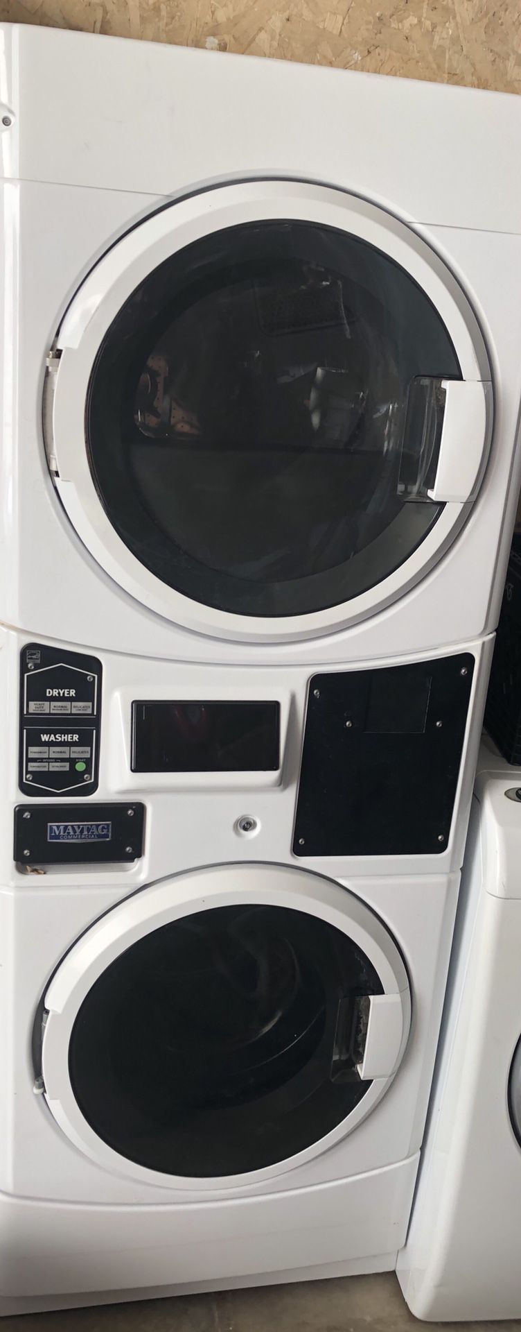 Maytag commercial washer and dryer****1 year old
