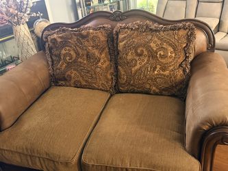 Sofa and loveseat