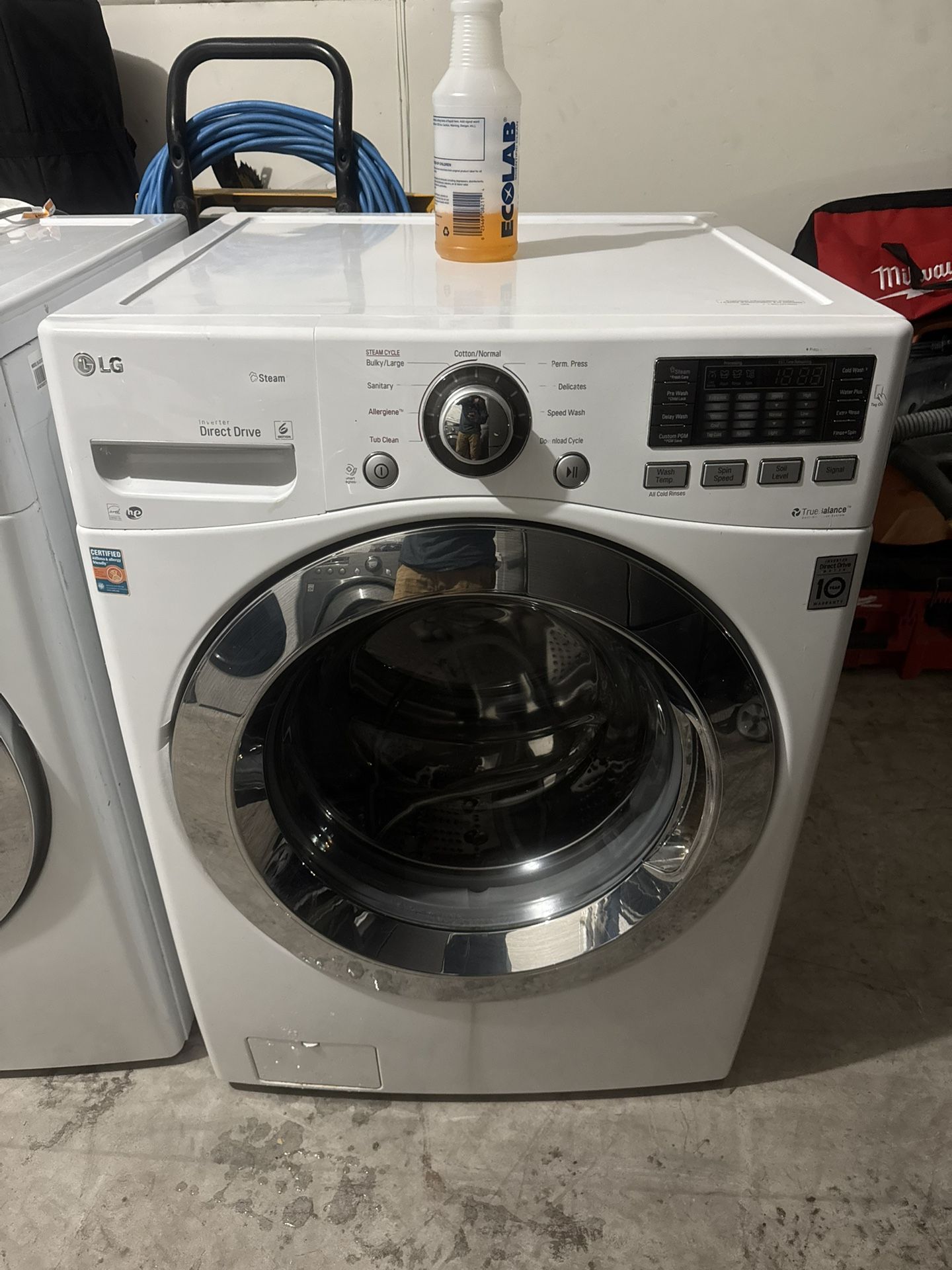Washer and GAS dryer LG $600