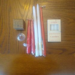 Candle Sharpener And Taper Candles 