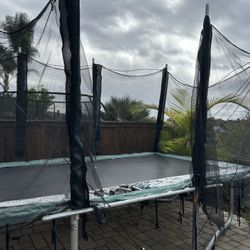 Rectangle Outdoor Trampoline