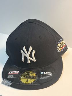 New York Yankees New Era 59FIFTY Fitted Hat Size 8 2009 Inaugural Season Patch