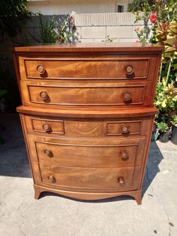 Wooden tall dresser