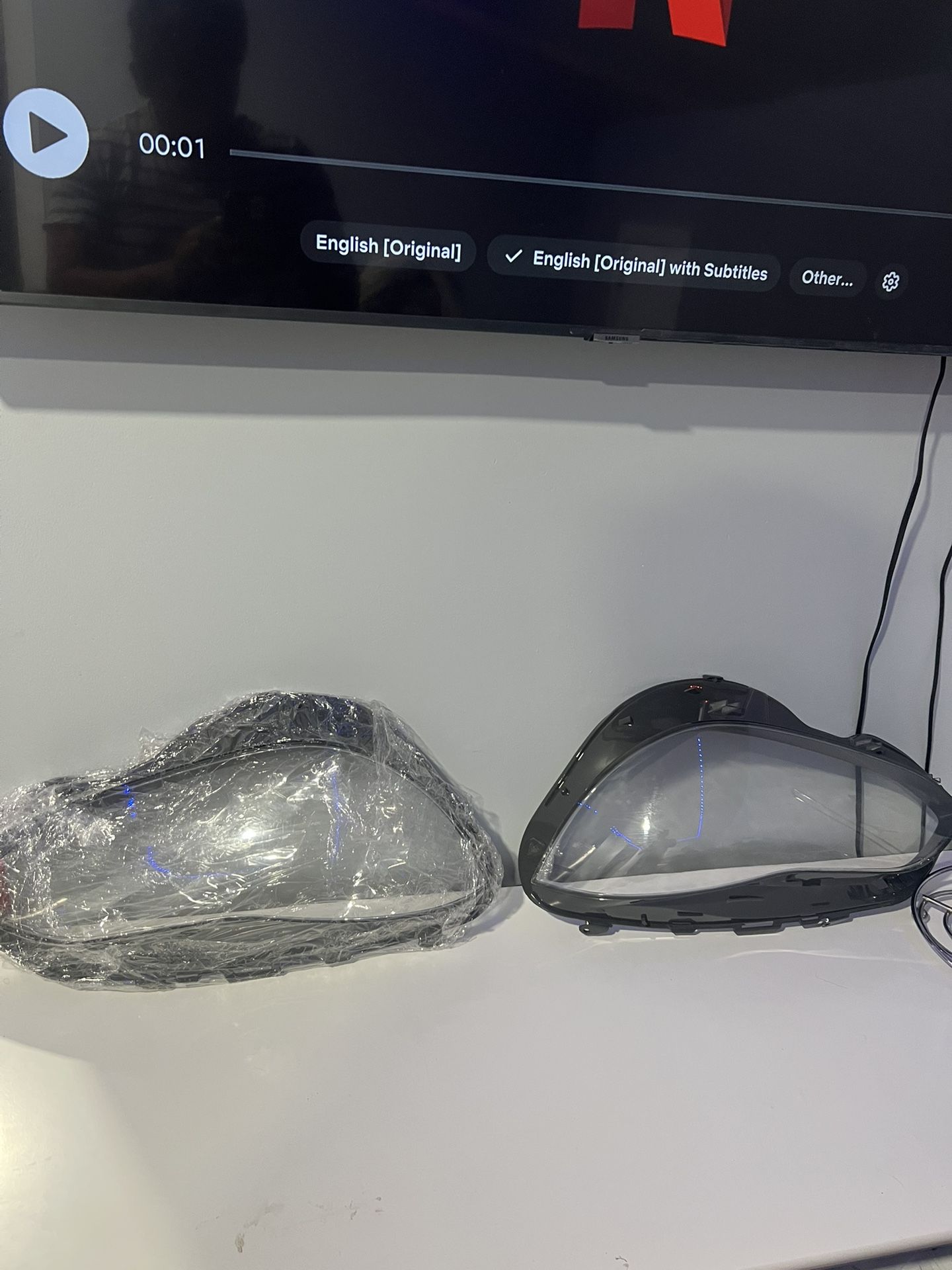 Mercedes Healdights Covers