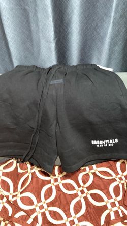 Jet black essentials shorts