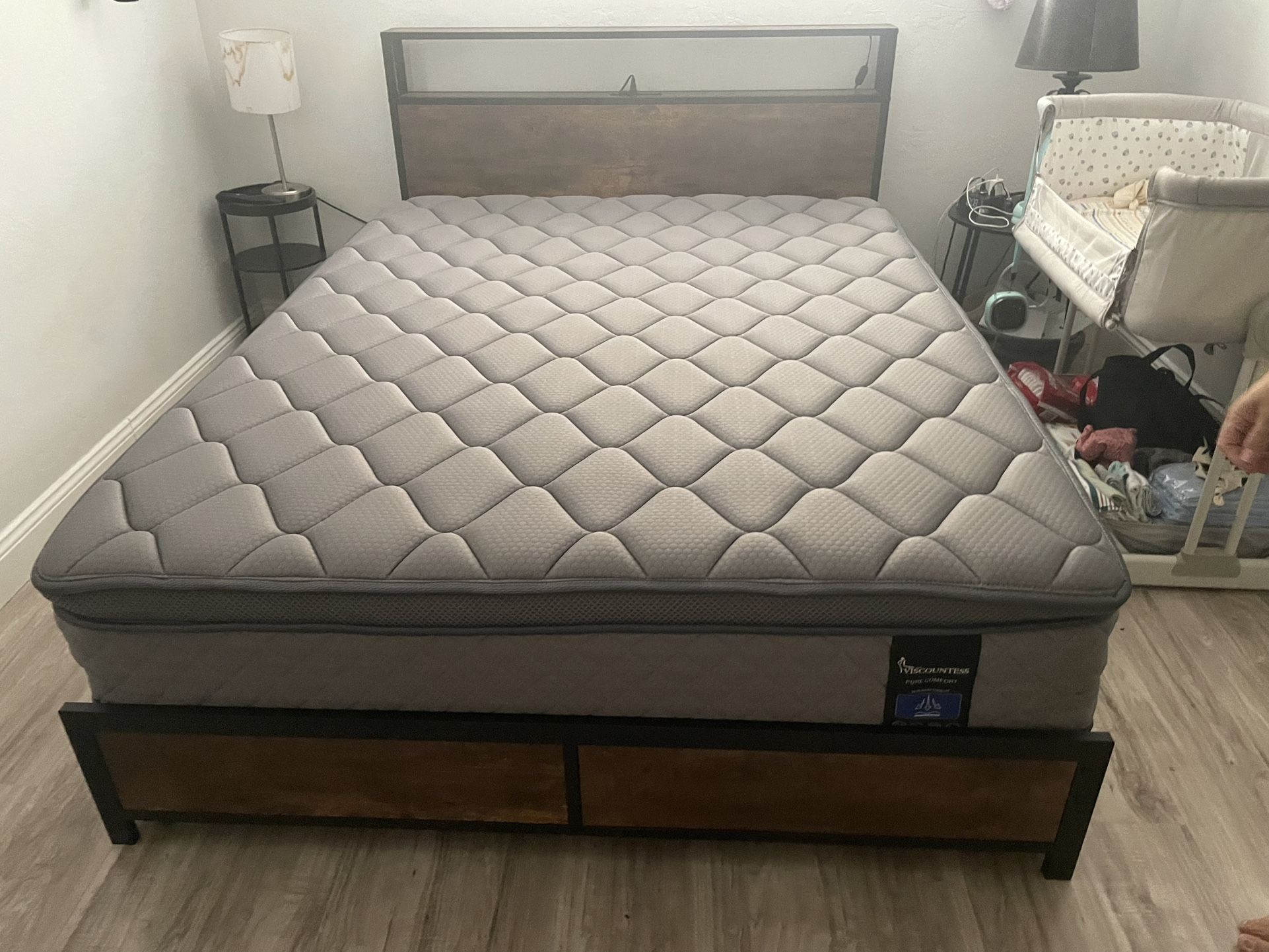Queen Bed Frame And Mattress