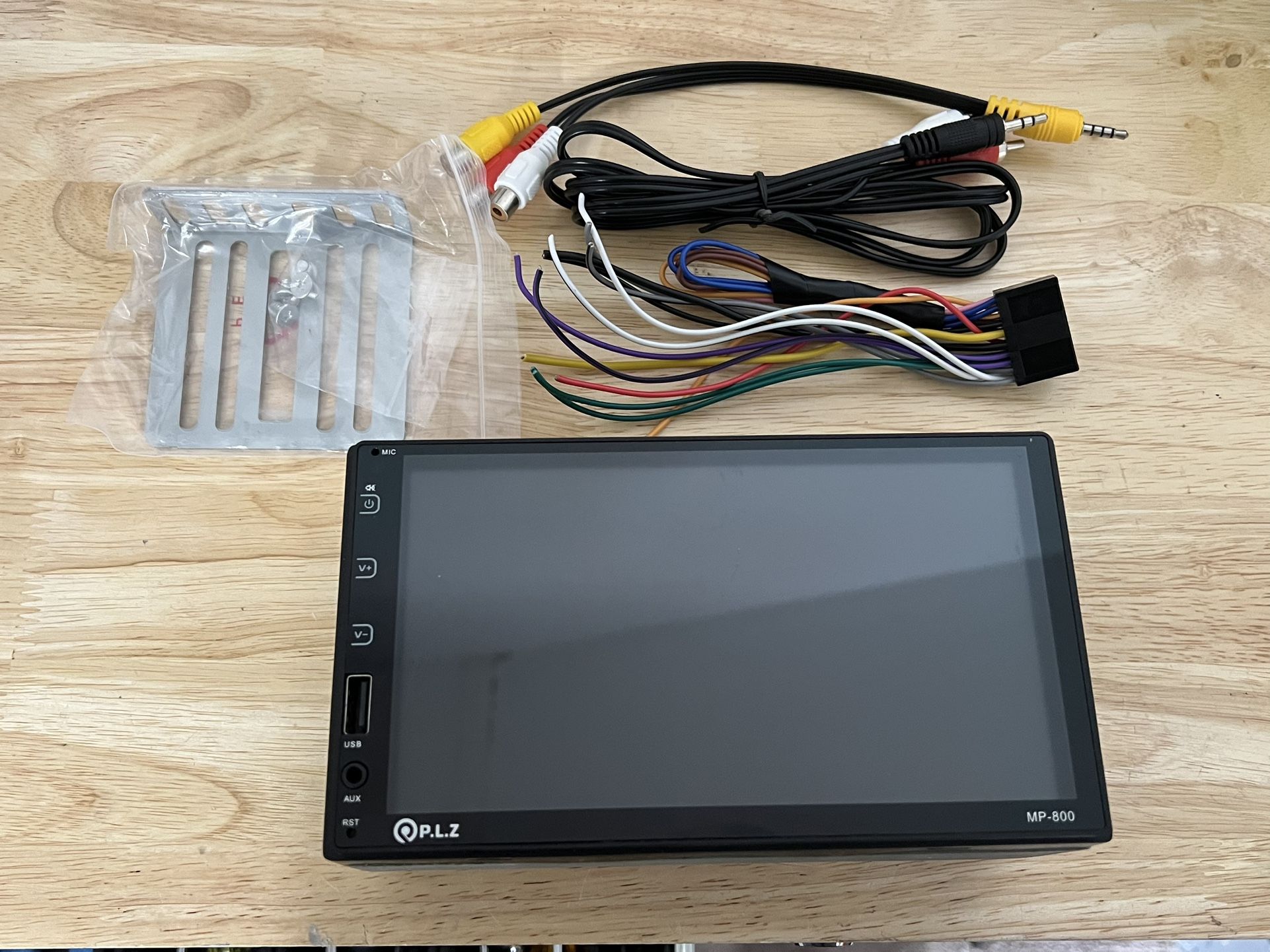PLZ MP-809 7” Double Din Radio
