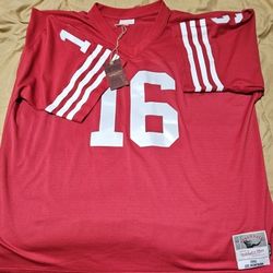 Nfl Legacy Joe Montana Jersey San Francisco 49ers #16 Size 4XL