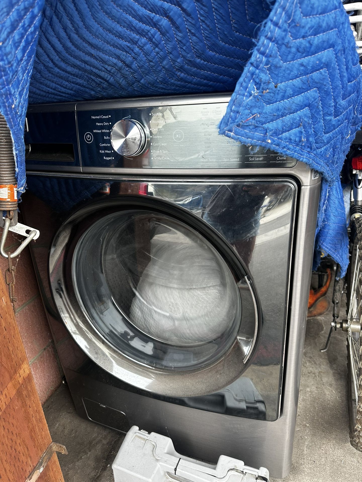 Kenmore Elite Black Front Load Washer