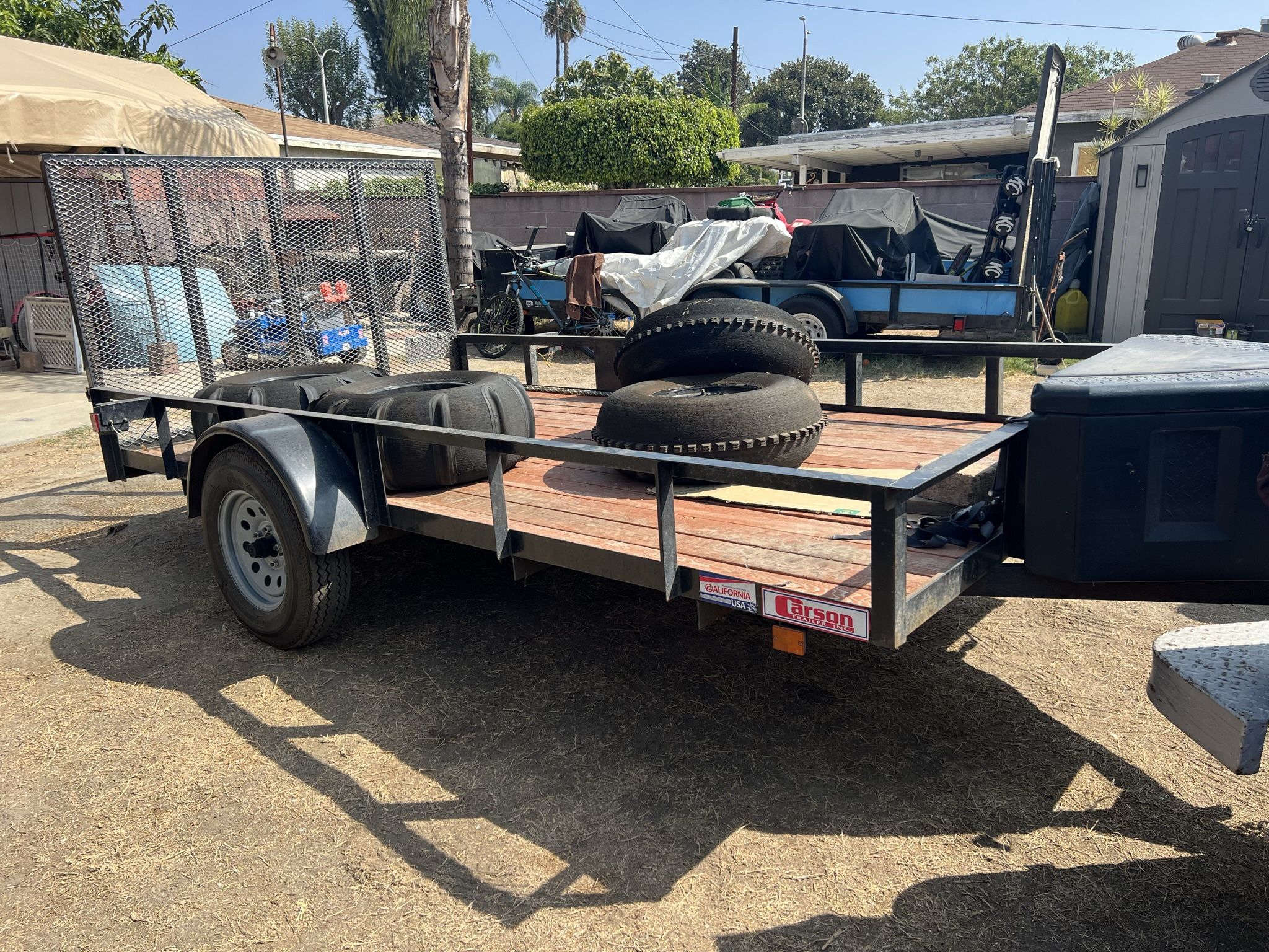 2017 Carson Trailer 12Ft for Sale in Whittier, CA OfferUp