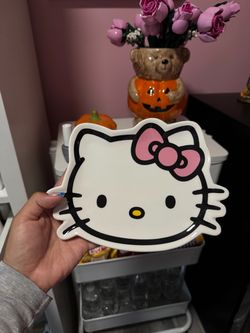 Hello kitty plate