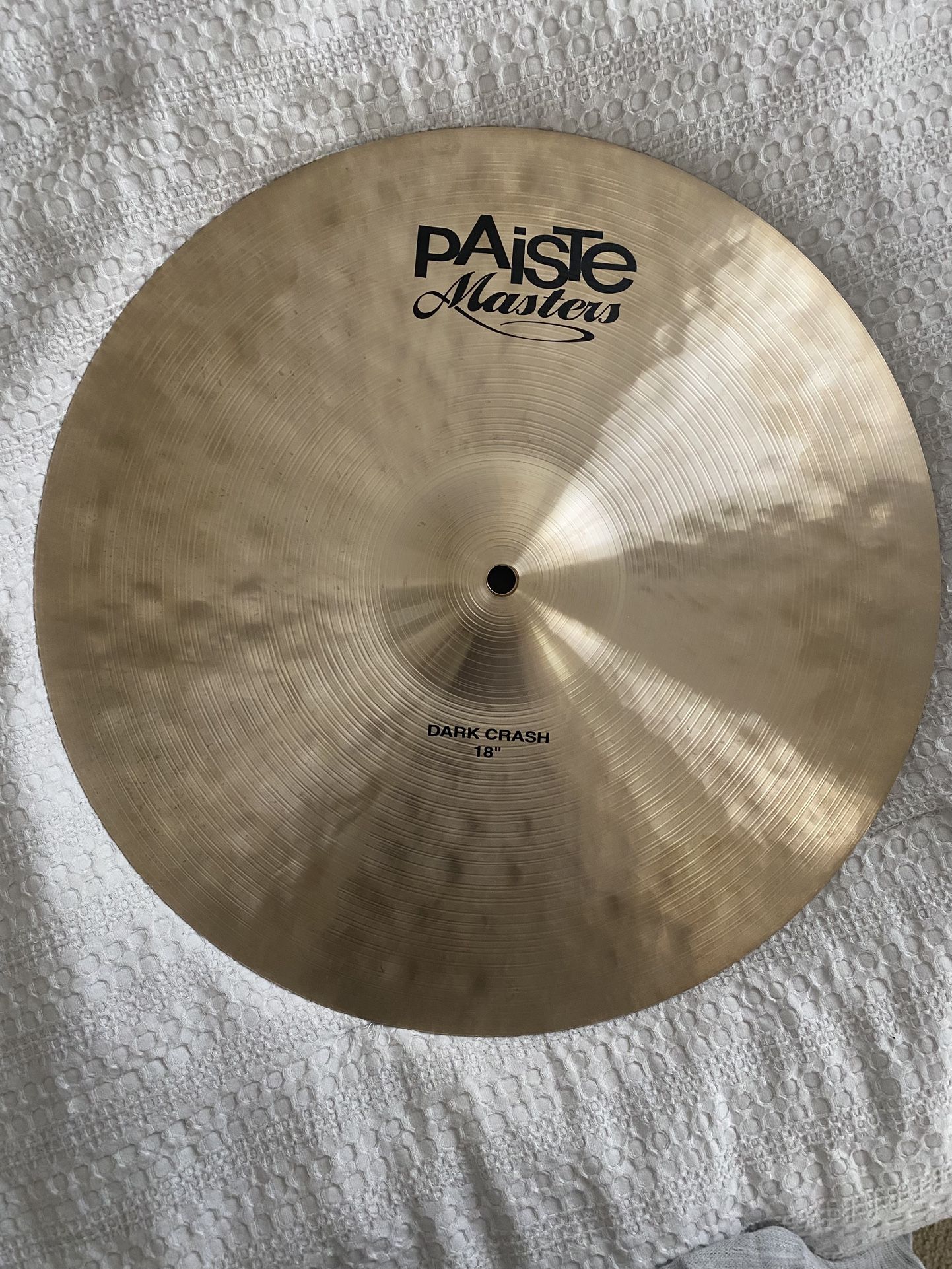 Paiste Masters 18 Dark Crash Cymbal