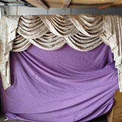 Custom Window Valances (2)-piece Set