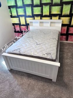 New Full Bed With Mattress 