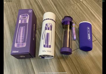 Fruit infuser water bottle