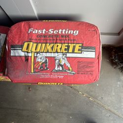 Fast-Setting CONCRETE MIX - QUIKRETE 50lbs Bag 