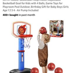 Joyin Adjustable Toddler Basketball Rack