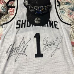 Shoreline Mafia ohgeesy And Fenix hat And Jersey signed