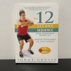 The 12 Second Sequence DVD Volume 1 & 2 Jorge Cruise 