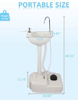 Portable Camping RV & BBQ Sink 