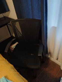 Office chair on wheels