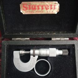 Starrett Micrometer