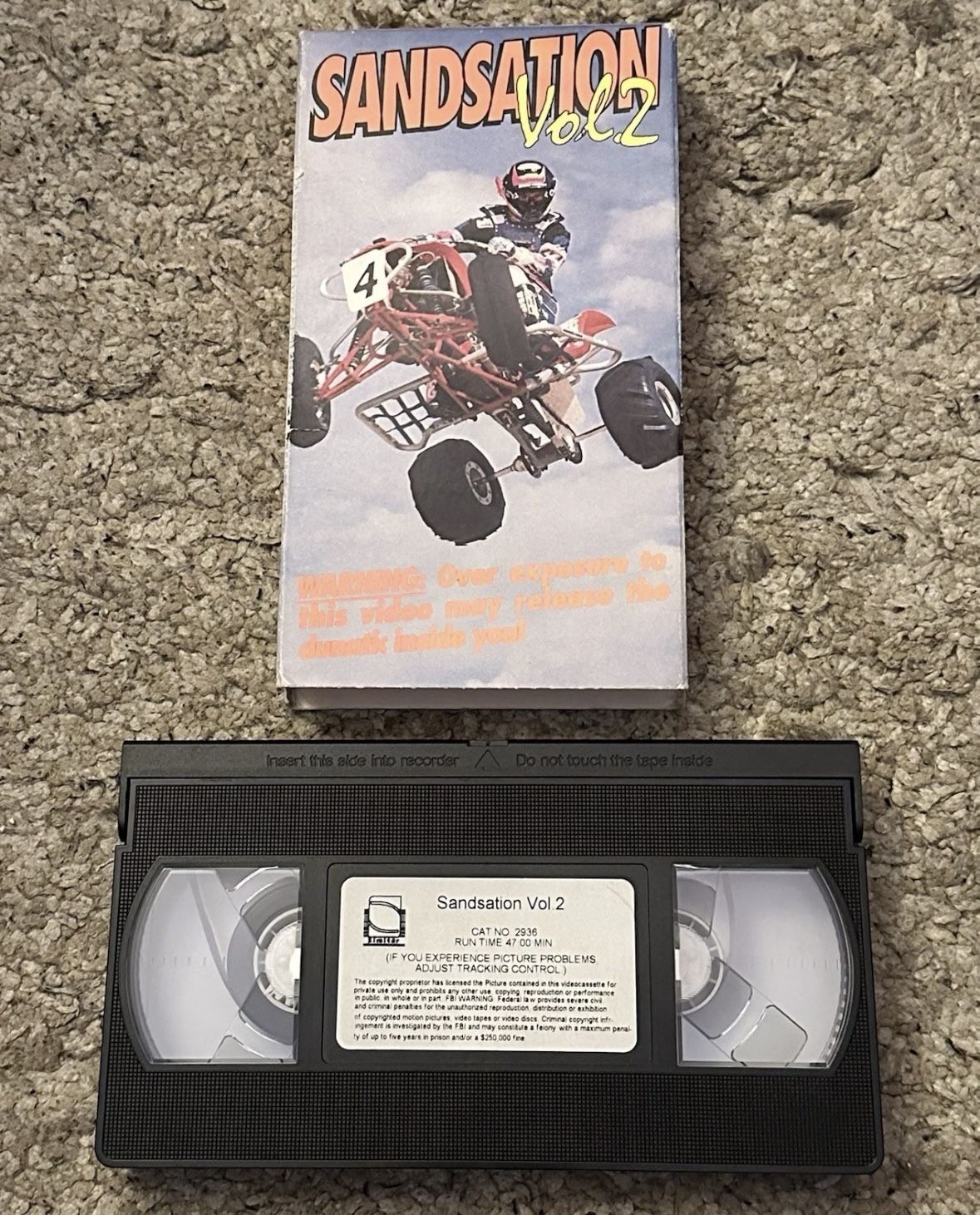 Sandsation Volume 2 (VHS, 1993) Motorsports Simitar Entertainment