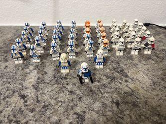 LEGO Star Wars Clone Trooper Minifigure Lot