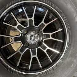 Golf cart lifted wheels And tires 